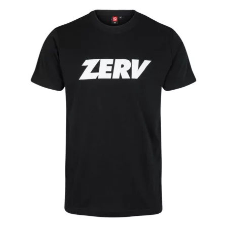 ZERV Promo T-shirt Black