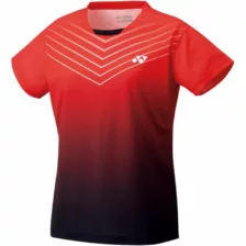 Yonex Womens Crew Neck Shirt Club Team YW0025EX Rød