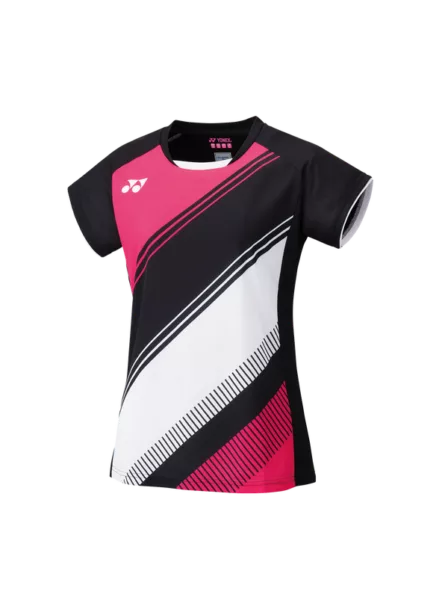 Yonex Crew Neck T-shirt Tournament 20591EX Womens Black/Pink