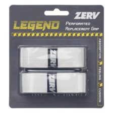 ZERV Legend Perforated Replacement Grip 2-pack White