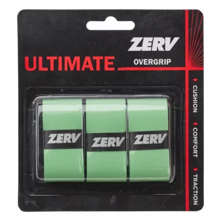 ZERV Ultimate Overgrip Green 3-pack