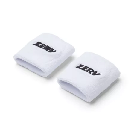 ZERV Sweat Wristband 2-pack White