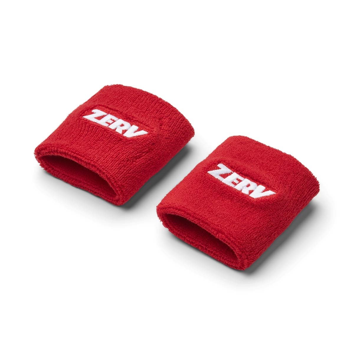 ZERV Sweat wristband 2-pack Red/White Logo | Great quality