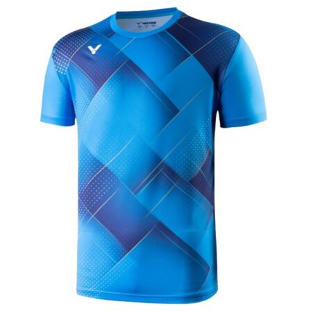 Victor-T-Shirt-T-15001TD-Hawaii-Blaa-Badminton-Traening-p