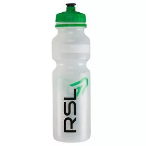 RSL Water bottle Transparent / Green