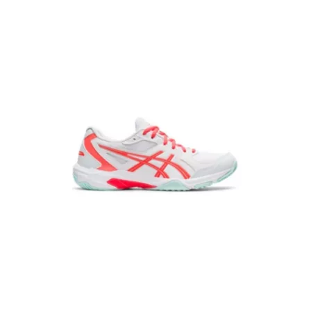 Asics Gel-Rocket 10 Women White/Sunrise Red