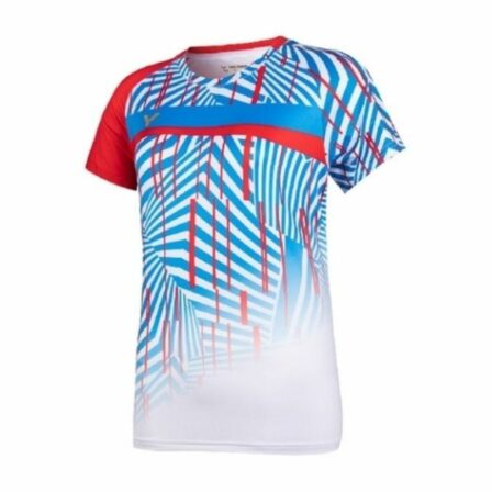 Victor T-Shirt T-11003 Womens Blue/Red