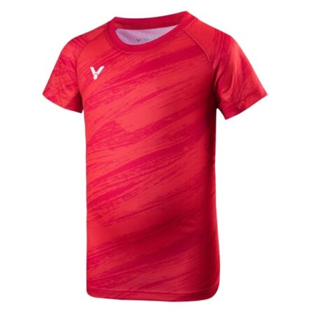 Victor-Denmark-Team-Kids-T-shirt-2022-Red-1