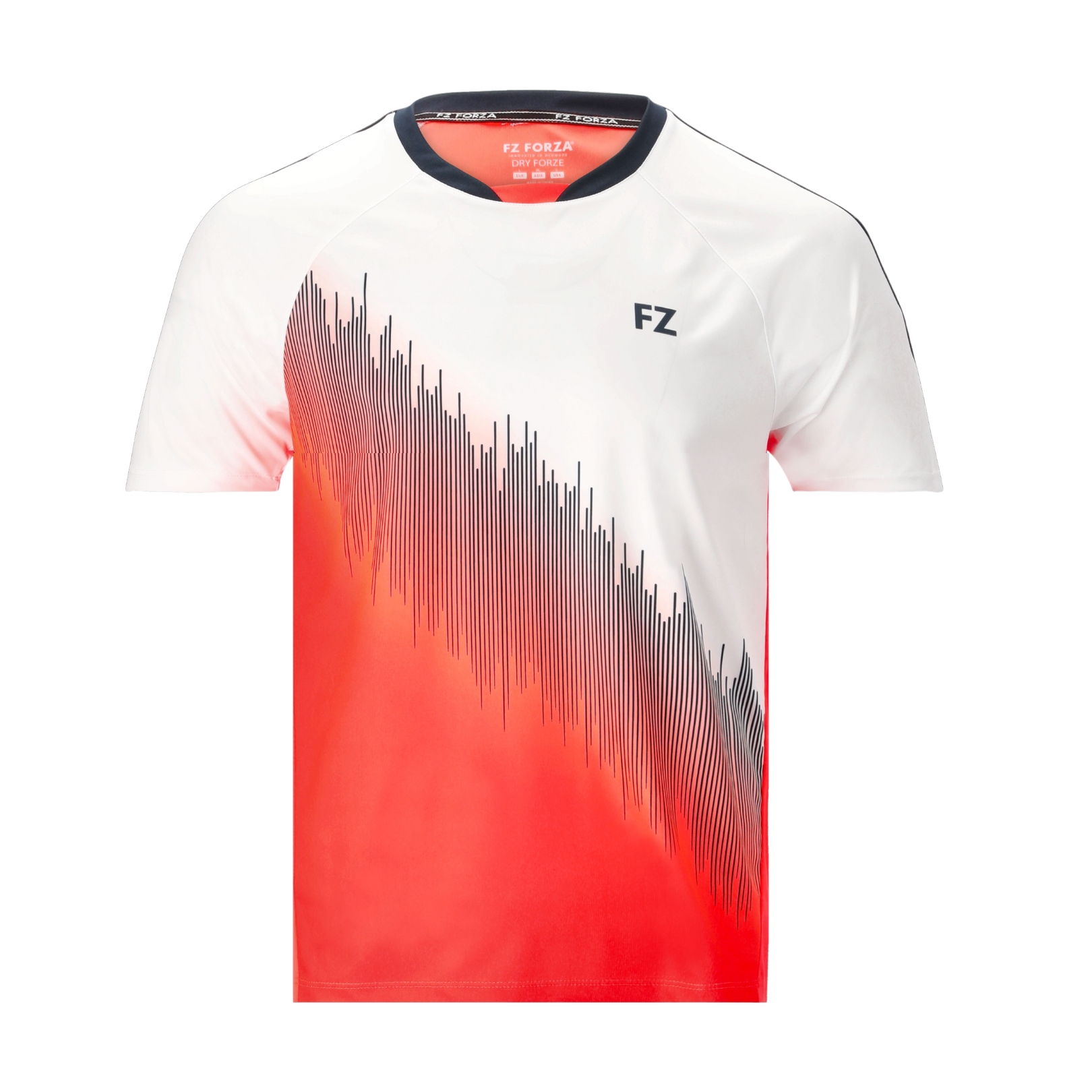 Forza Clyde T-shirt Fiery Coral - Badmintonshop