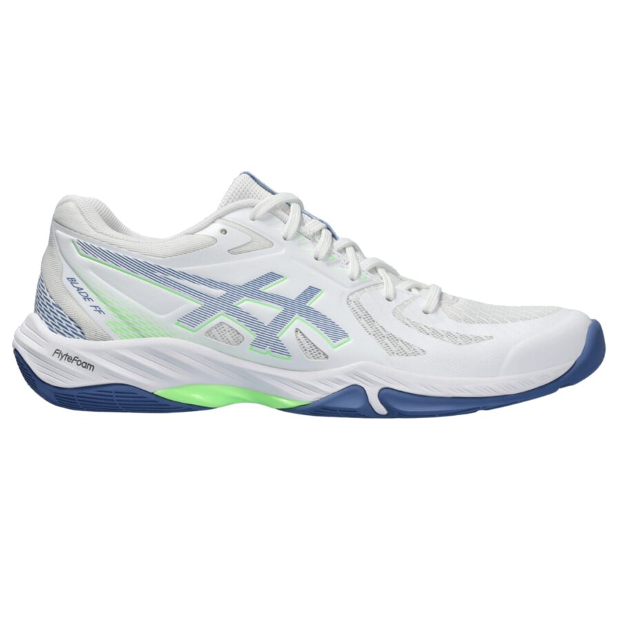 Asics Blade FF White/Denim Blue | Badminton Shoe → Buy!