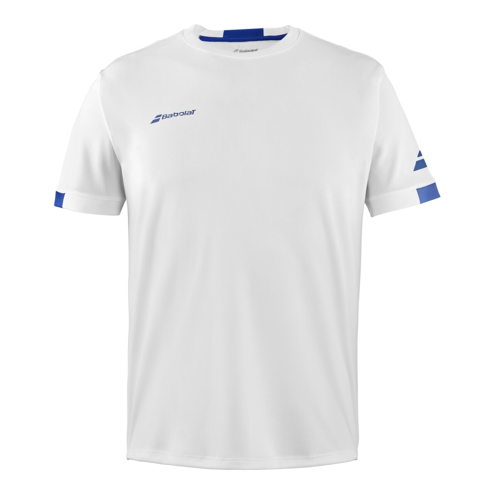 Babolat Play Crew Neck Tee White White