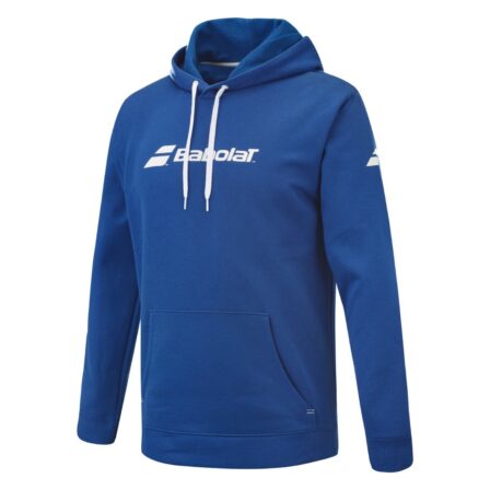 Babolat Exercise Hood Sweat Blue Badminton hoodie