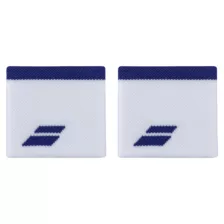 Babolat Logo Wristband White/Sodalite Blue