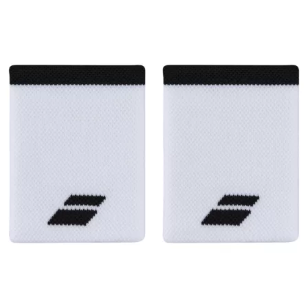 Babolat Logo Jumbo Wristband White/Black