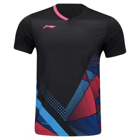 Li-Ning AAYU129-1 V Cube T-shirt Black