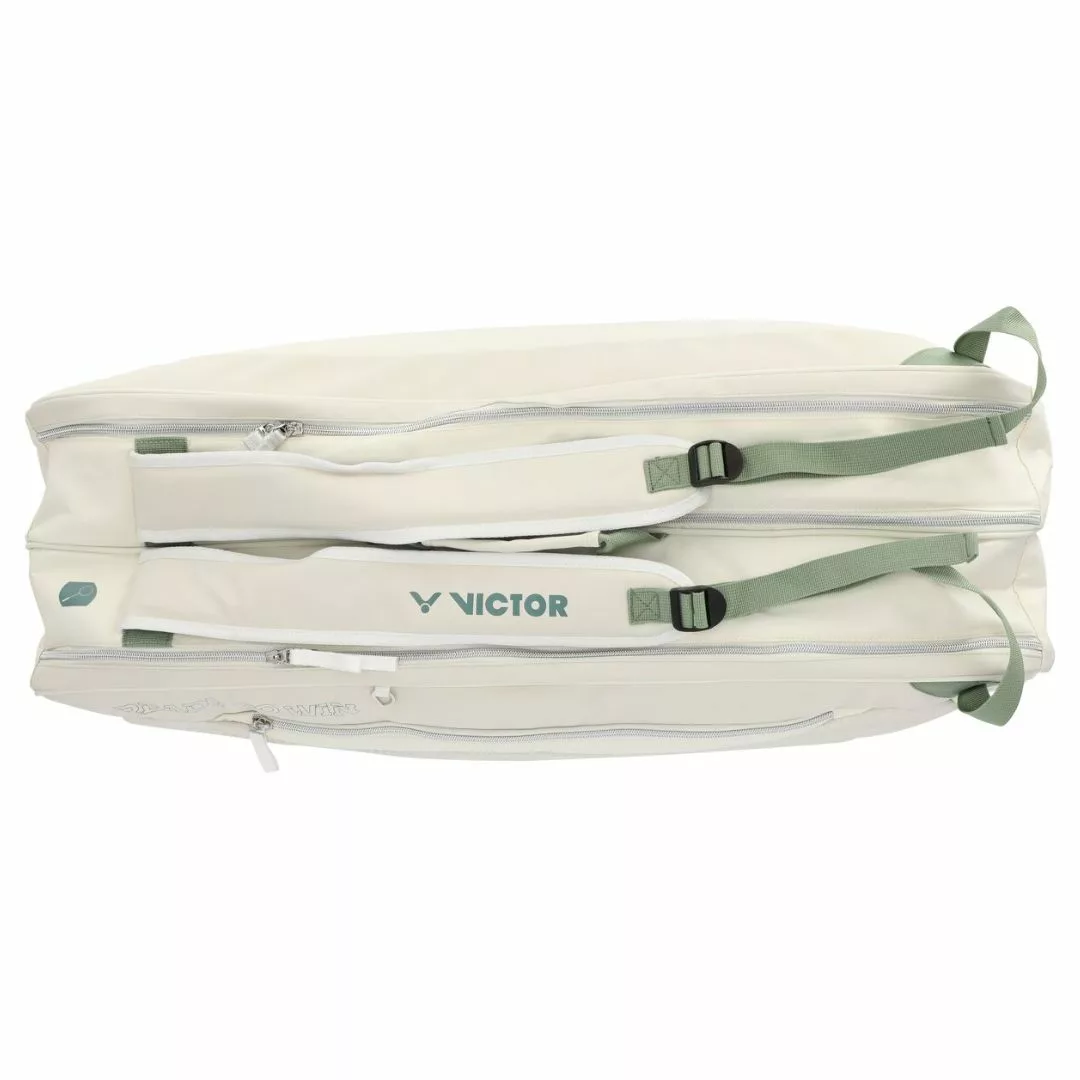 Victor BR5223 Warm White/Green | Victor Badminton Bag!