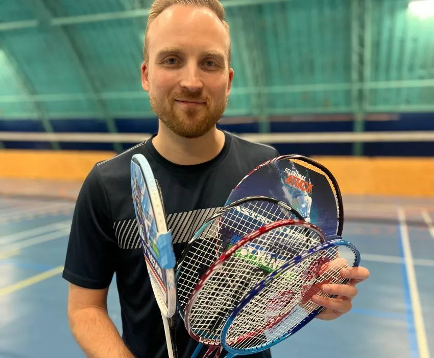 Different top badmintonrackets for amateurs 2025